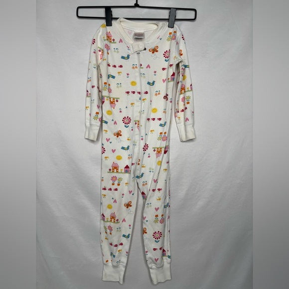 Hanna Andersson Zip Up Onesie Sleepwear 3T - Picture 1 of 5